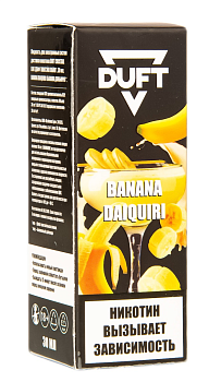 Жидкость для ЭСДН DUFT SALT COCKTAILS "Banana Daiquiri / Коктейль "банановый дайкири" 30мл 20мг.