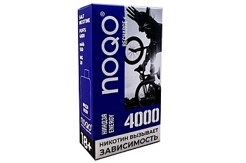 NOQO 4000 одноразовый POD Ниндзя Энергетик 20мг.